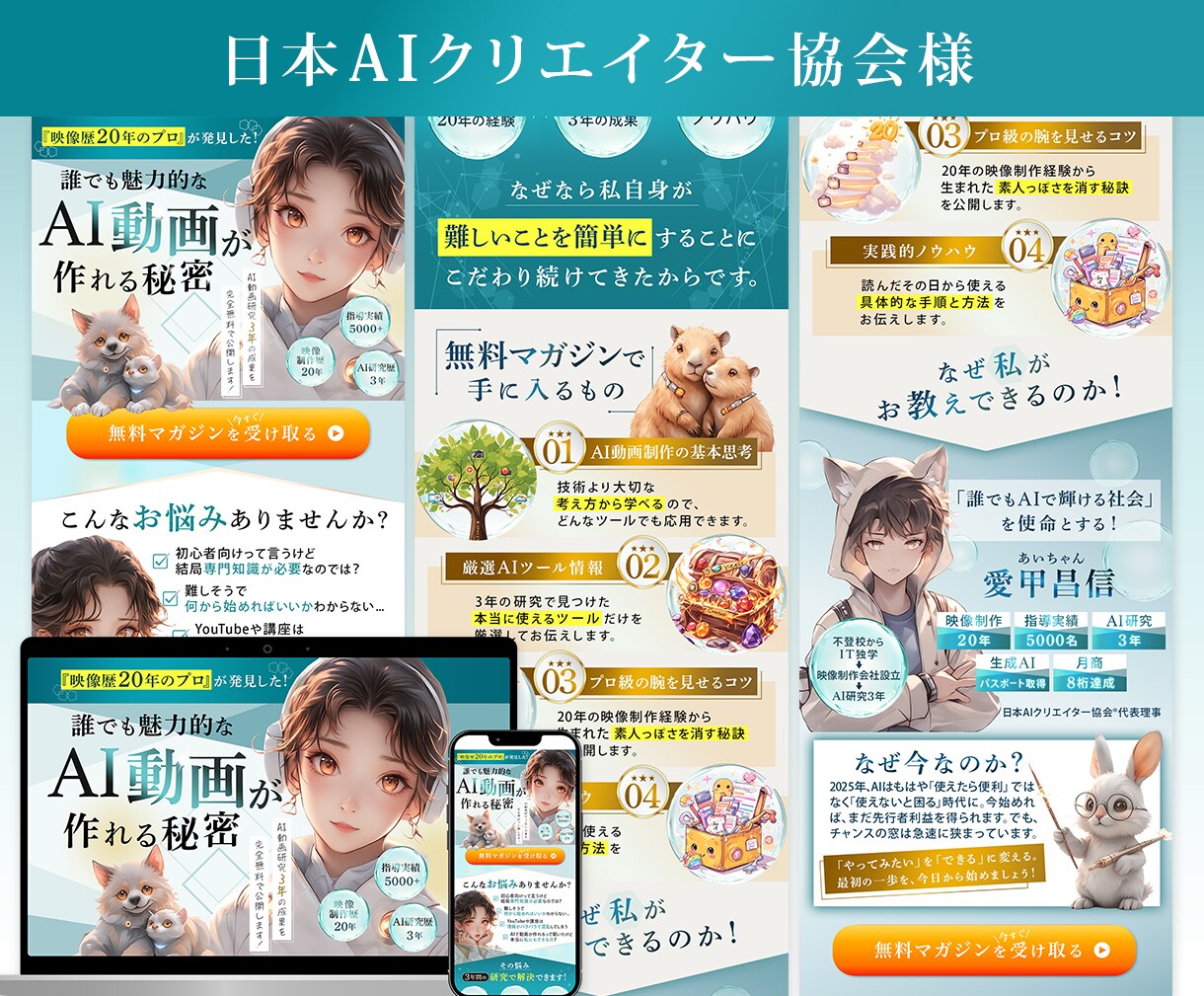 統計学×心理学！データ分析で売れるLP制作します 直感に頼らない、科学的根拠に基づくLP設計｜日米実績多数 イメージ6