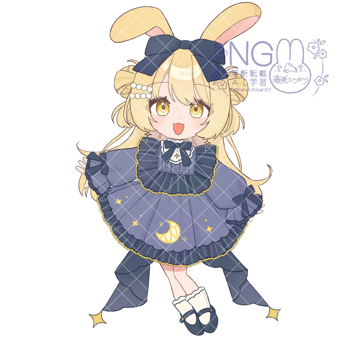 可愛さいっぱいのアイコンや立ち絵、1枚絵を描きます 女の子が得意です！ミニキャラもできます！商用利用◎ イメージ8