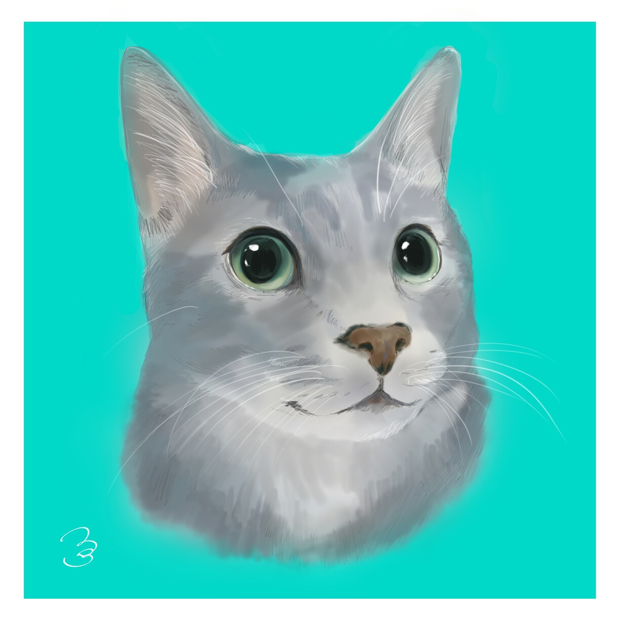 ペットのイラストお描きします 優しくあたたかい雰囲気であなたの大切なペットをお描きします イメージ4