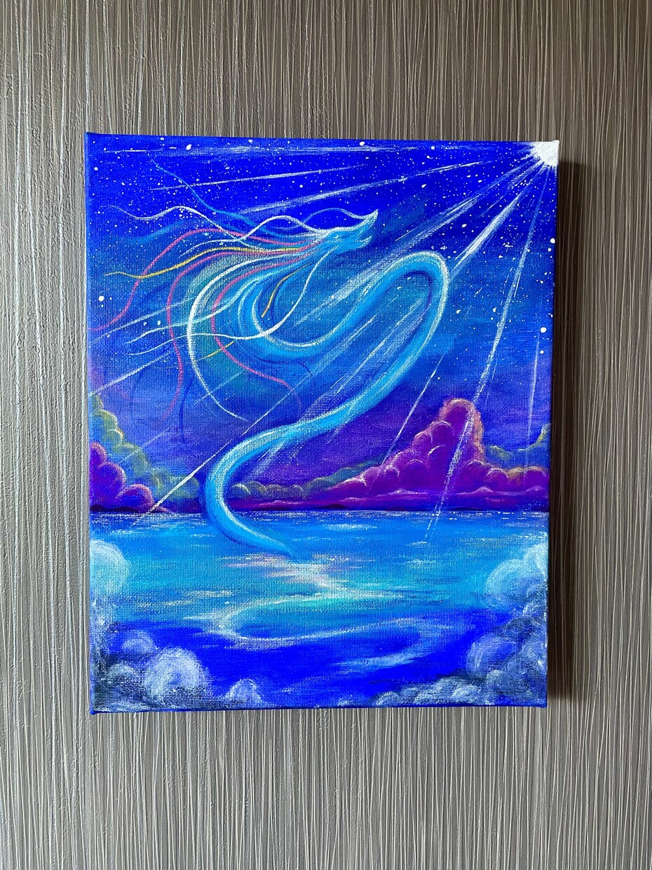 龍のデジタルイラストお描き致します ☆神秘的な龍神様の開運アート☆ イメージ2