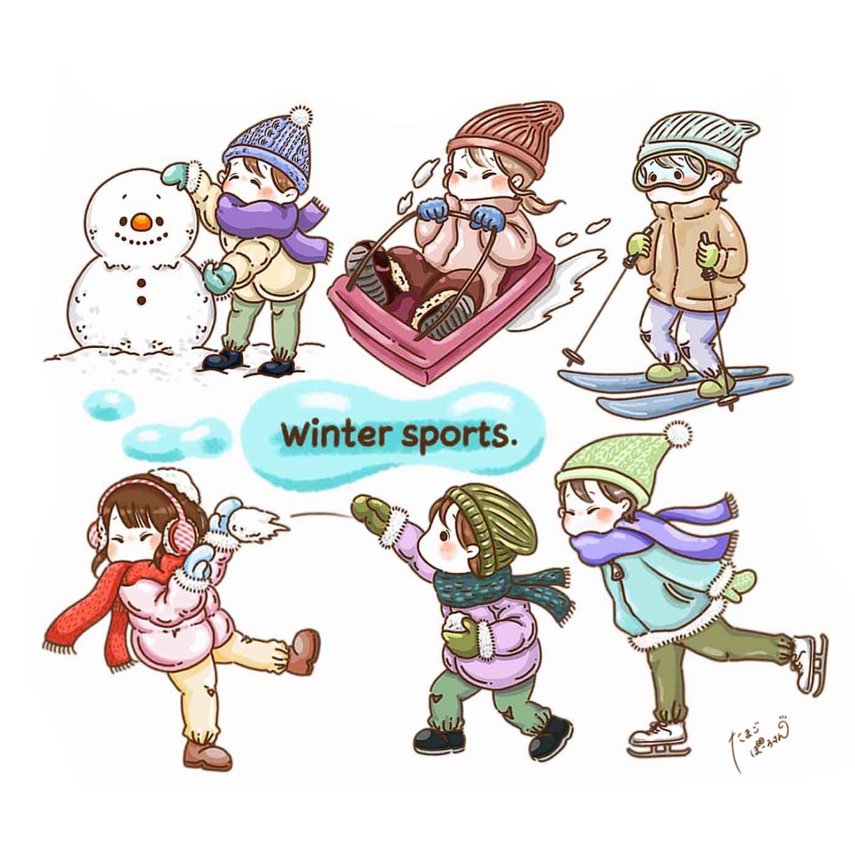 ゆるりとかわいいシンプルイラストお描きします アイコンにおすすめ！美大卒イラストレーターがお描きします◎ イメージ3