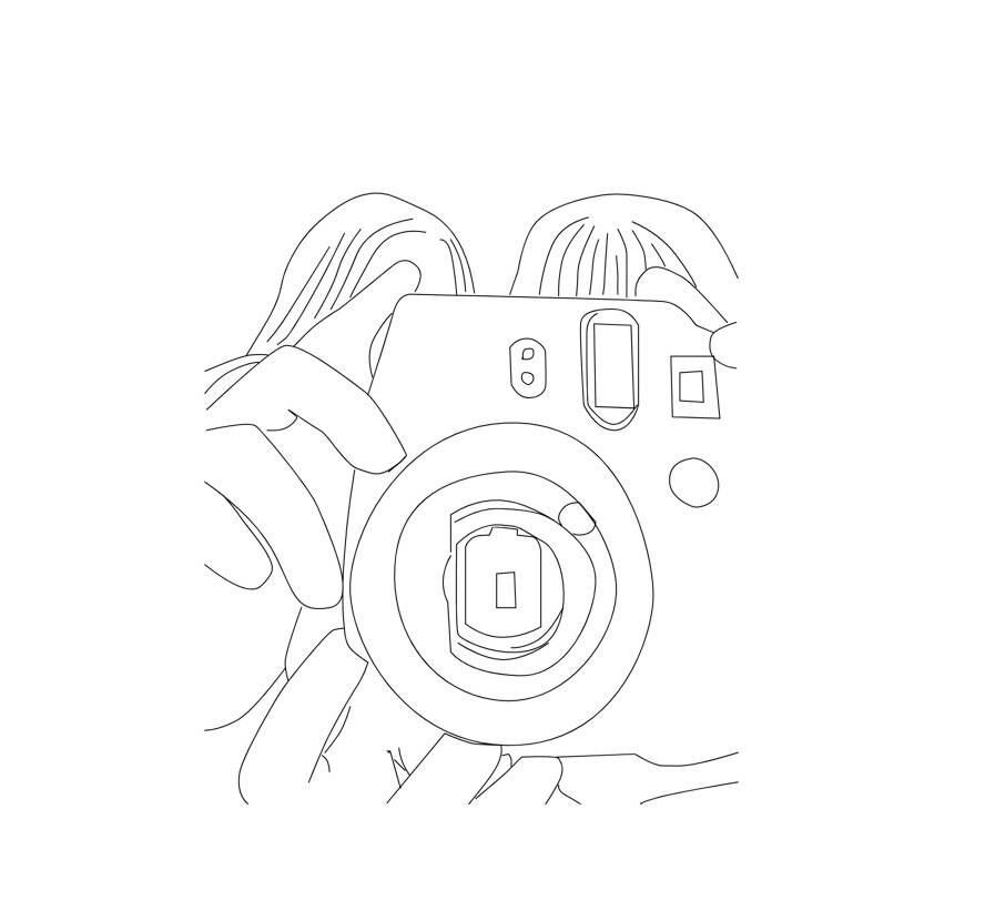 SNSアイコンで使用できる線画イラストを提供します 日常のSNSのアイコンにスパイスを イメージ8