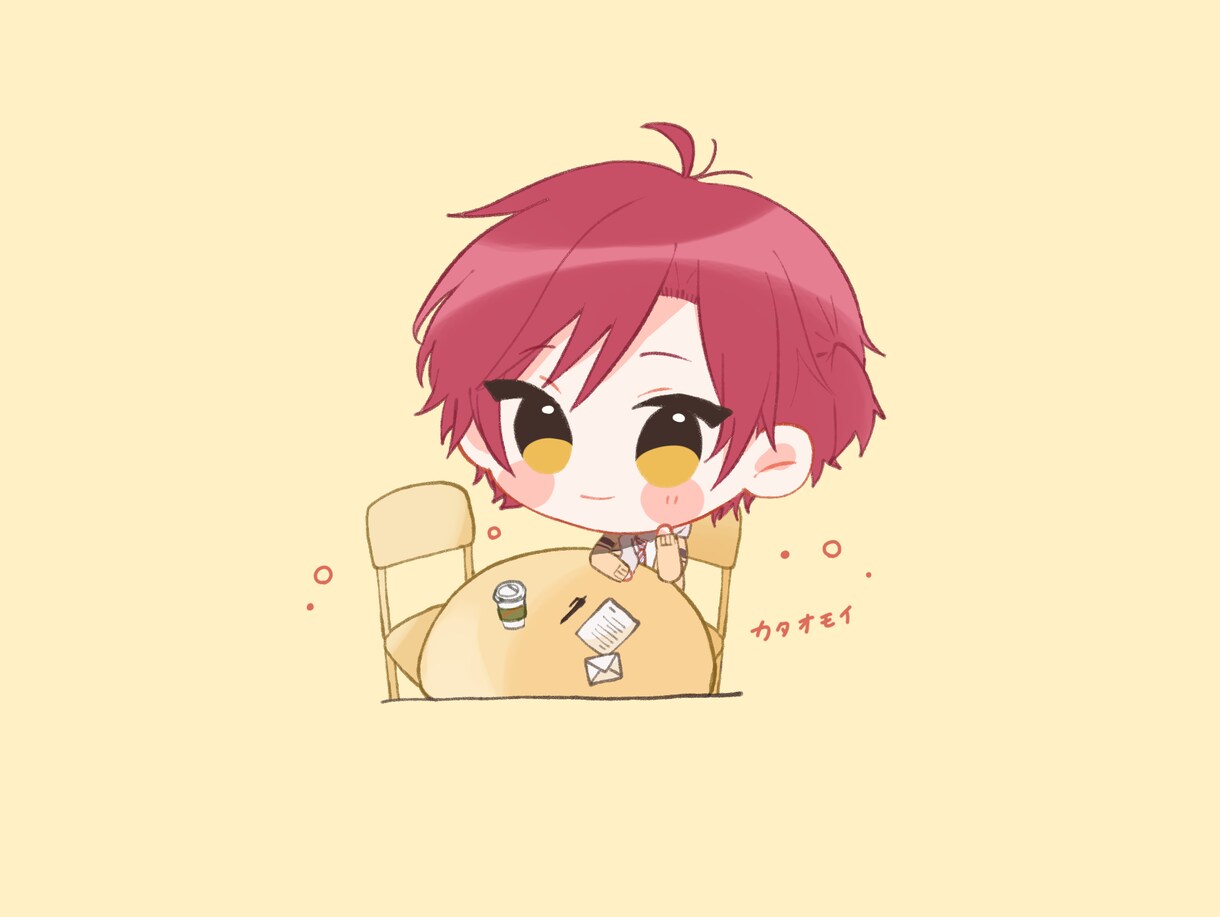 商用利用可◎かわいいミニキャライラスト描きます アイコンやグッズ、夢絵等なんでも丁寧にヒアリングをします！ イメージ1