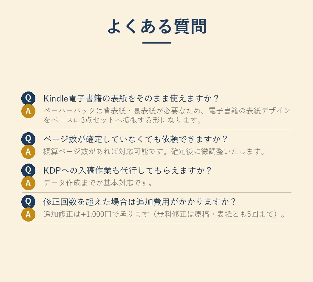 Kindle出版100冊でペーパーバック制作します 縦書き対応。入稿エラー時は無償対応安心して任せられる仕上がり イメージ5