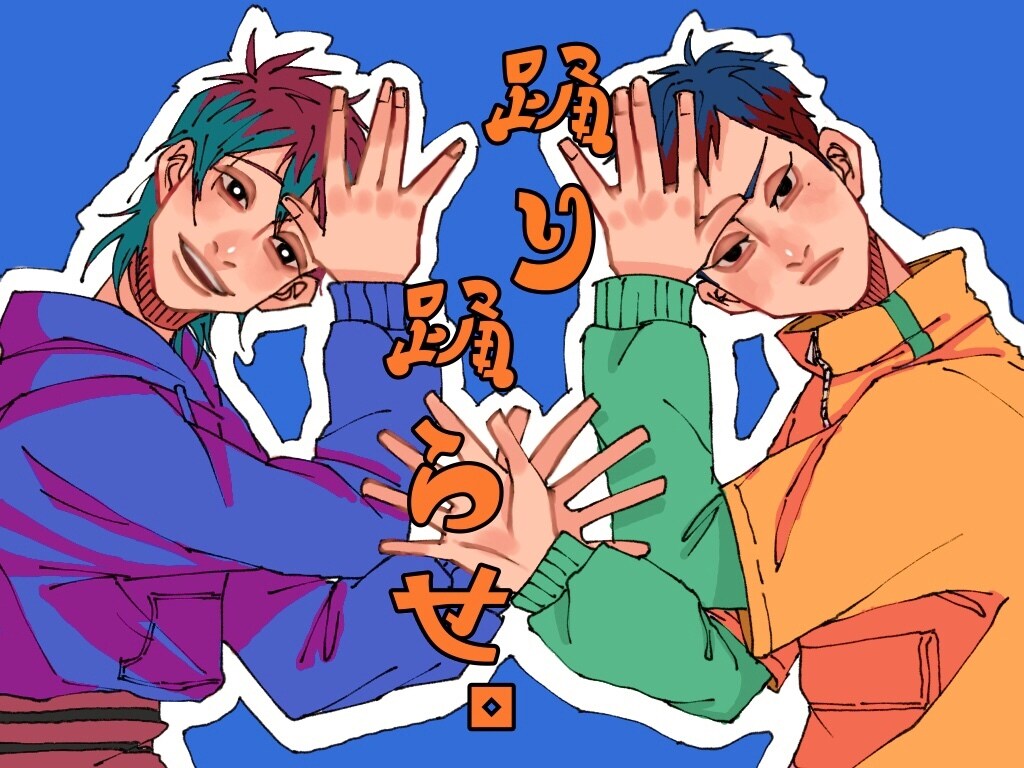 短日納品！SNS用のイラスト描きます オリジナル！歌ってみたなどのイラストも作成致します！ イメージ1