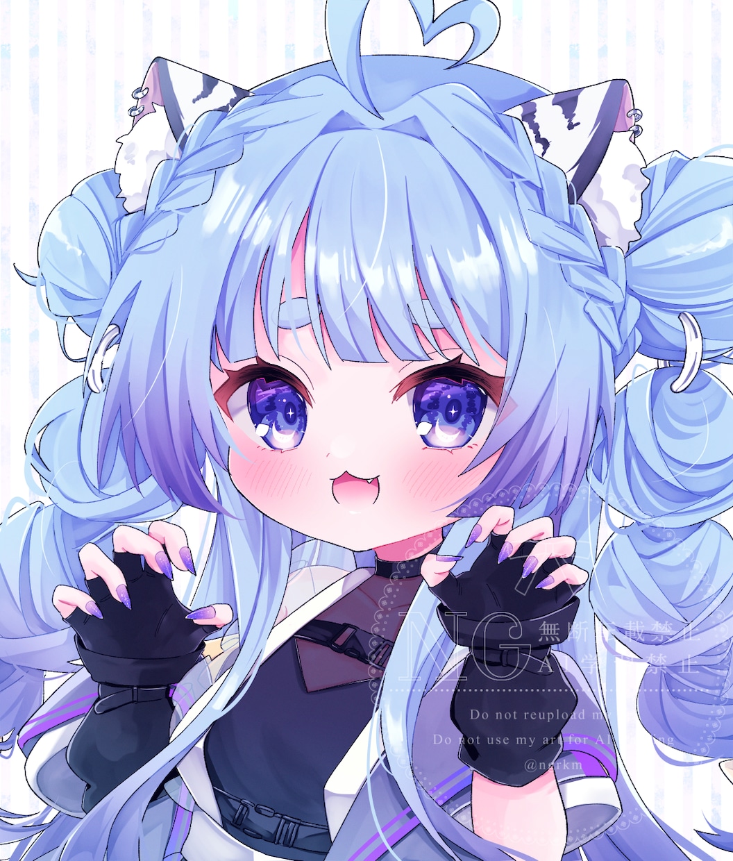 商用利用OK！きらきらかわいい萌えイラスト描きます 一枚絵、アイコン、立ち絵、動画用イラストなど イメージ1