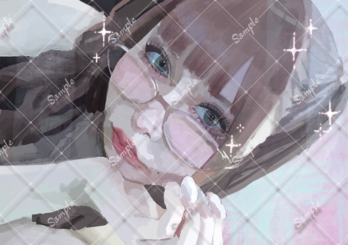 写真から油絵風の似顔絵を描きます 大切な方へのプレゼント、お祝いに最適です！(動物もOK！) イメージ1