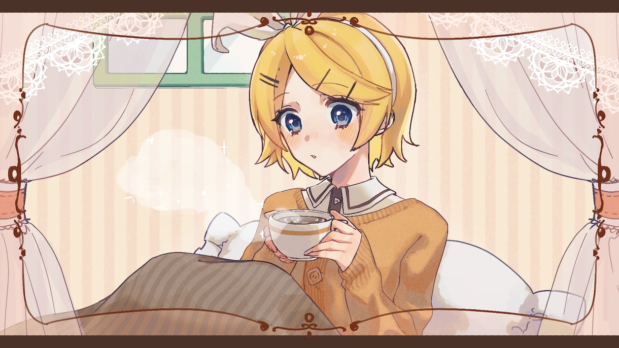 クリプトンボーカロイド等可！MV一枚絵描きます ボカロMVやUTAUMVに使用する一枚絵描かせていただきます イメージ1