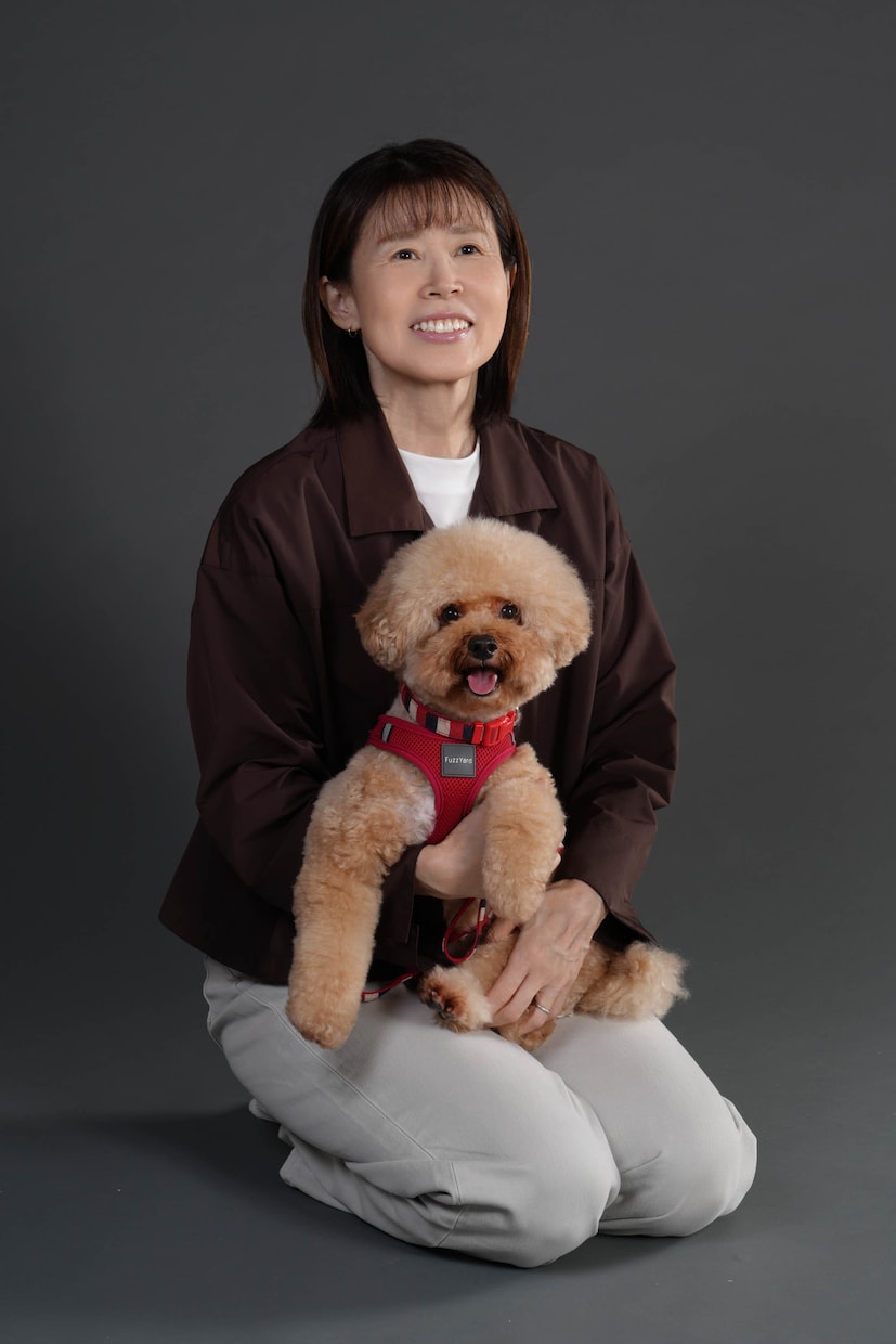 愛犬と一緒の家族写真をスタジオで撮影します 愛犬と一緒の写真が欲しい方　スタジオでの撮影になります イメージ4