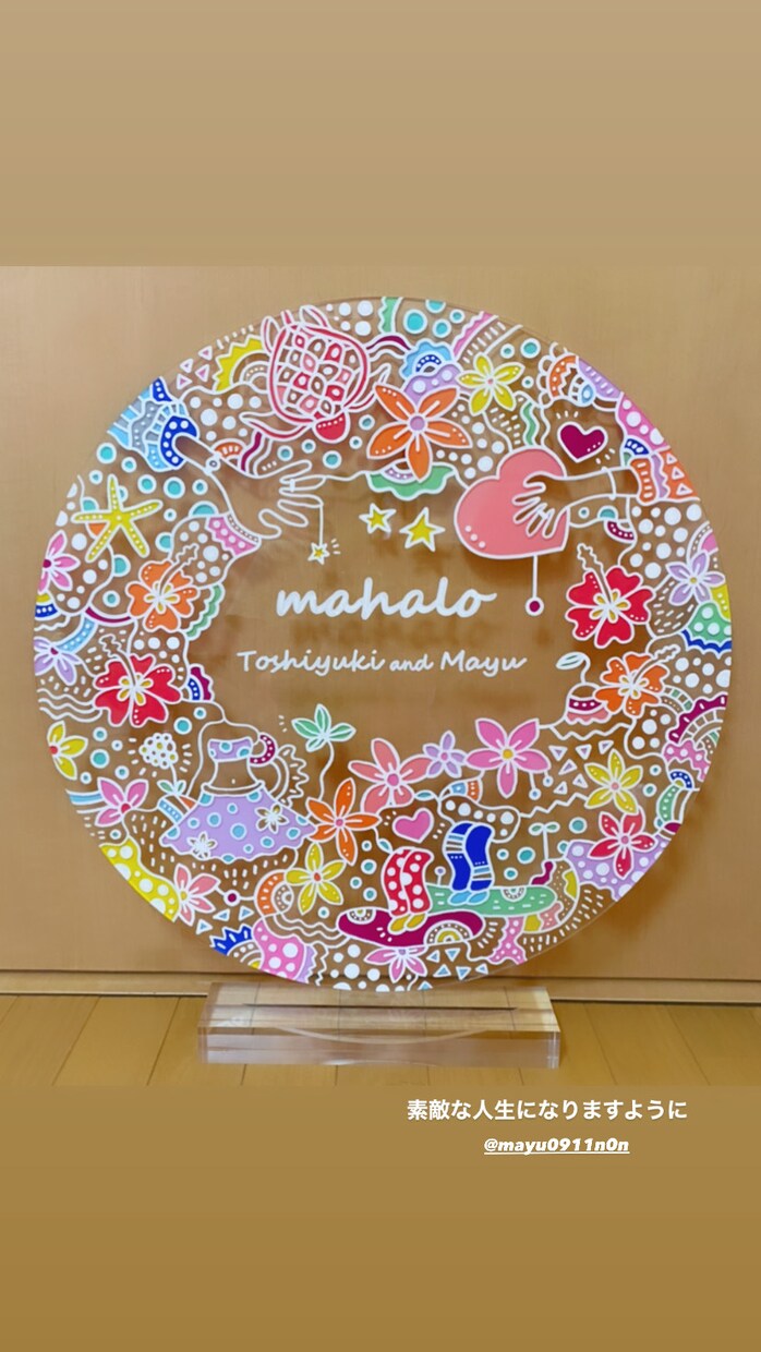 世界で1枚のオリジナルウェルカムボードを製作します こんなウェルカムボードあったらいいなを叶える1枚！ イメージ2