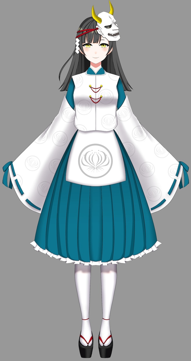 Live2D用のイラスト描きます 初めてでも既存デザインでも可！2D用の全身イラスト描きます！ イメージ2