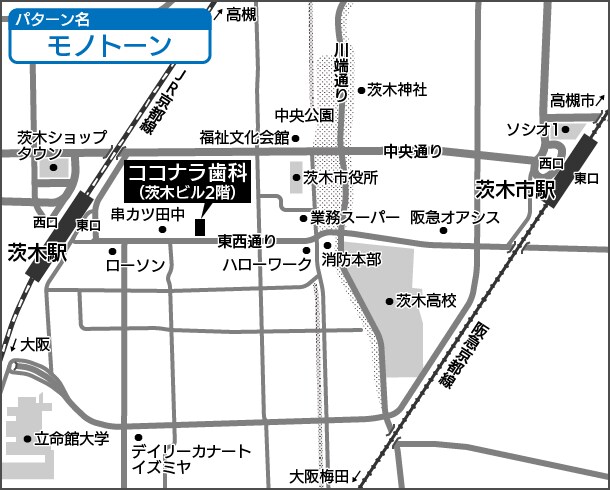 デザインを選ぶだけ! お店までの案内地図を作ります アプリ「乗換路線図」製作会社だから地図のノウハウが豊富です。 イメージ4