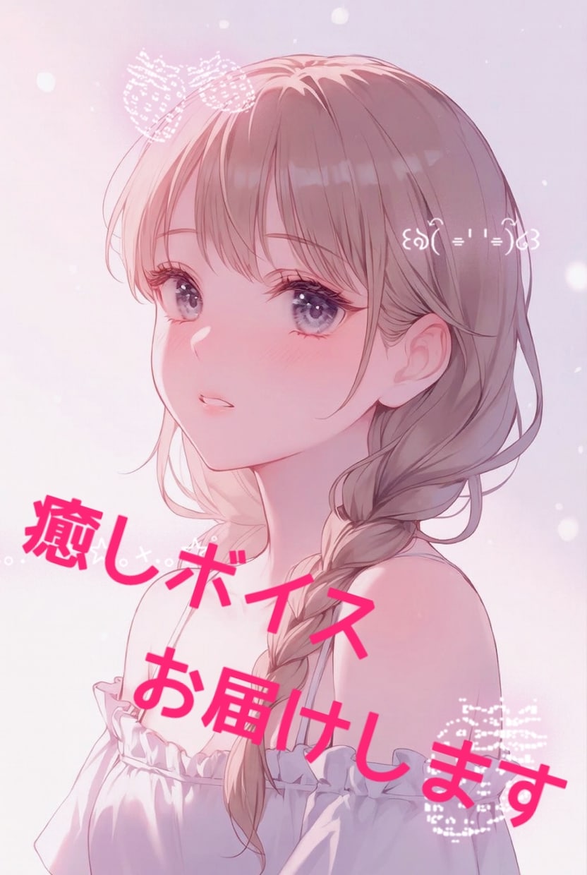 貴方のための、声の居場所になります ねえ、こっち向いて？耳元であなたと繋がる1番近い距離♪ イメージ1