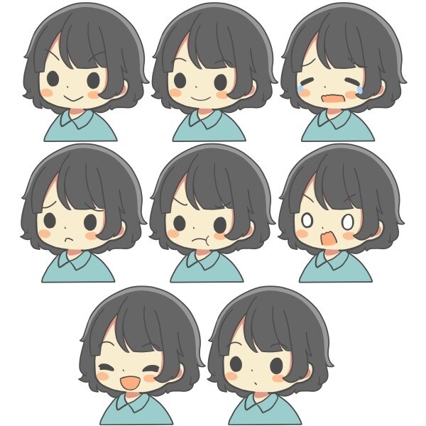 シンプル可愛い似顔絵アイコンを描きます ★デフォルメ・かわいい系イラスト イメージ5