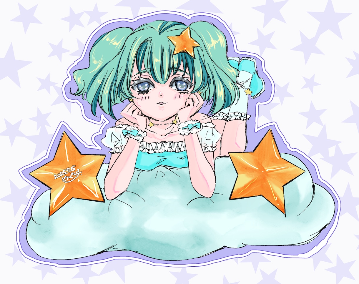 あなたの好みに合わせて描きます アニメ塗り風、厚塗り風、ミニキャラ等ご相談ください！ イメージ1
