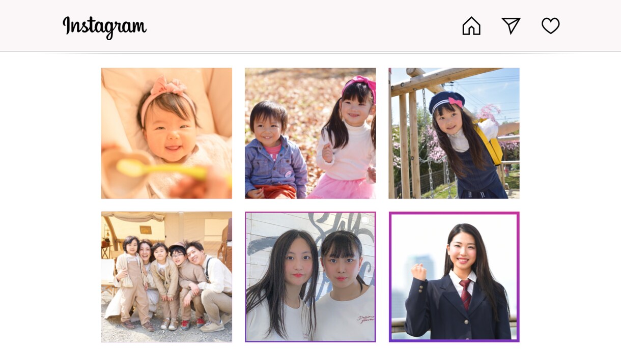 インスタ風の結婚式プロフィールムービー作成します 【修正無制限】ココナラ取引実績1000件以上 イメージ3