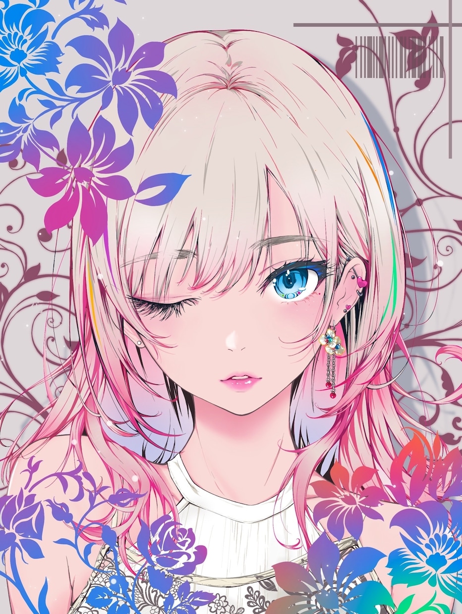 商用利用可　希望に沿ったイラスト描きます ポップな女性イラストが得意です イメージ1