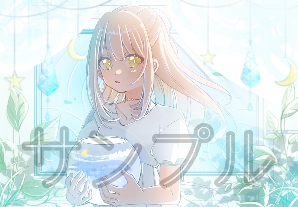 イラスト制作致します SNS等のアイコン、ヘッダー、等身や1枚絵などを描きます。 イメージ5
