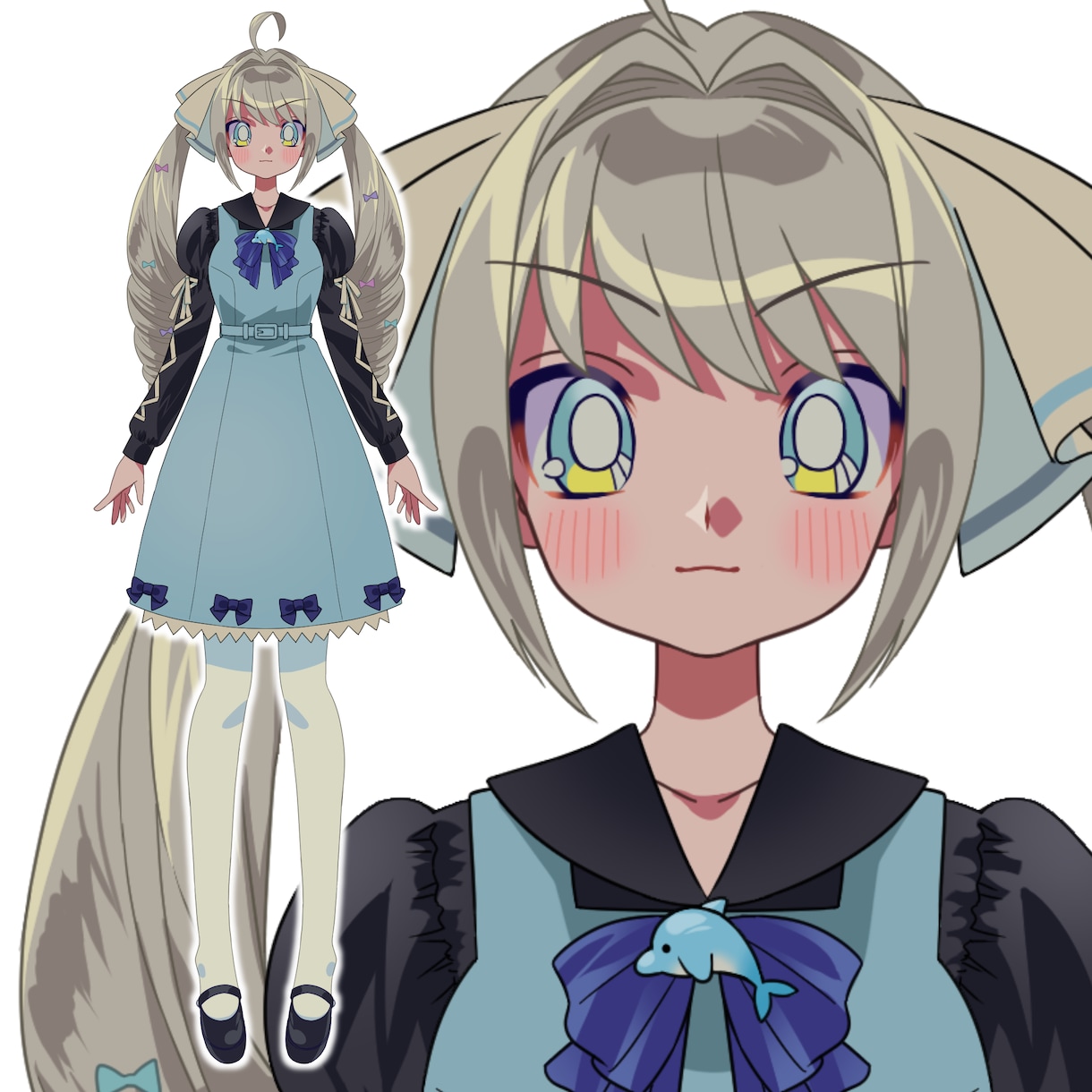 平成レトロな可愛いイラスト描きます アニメ塗りで懐かしさのある絵柄！ イメージ8