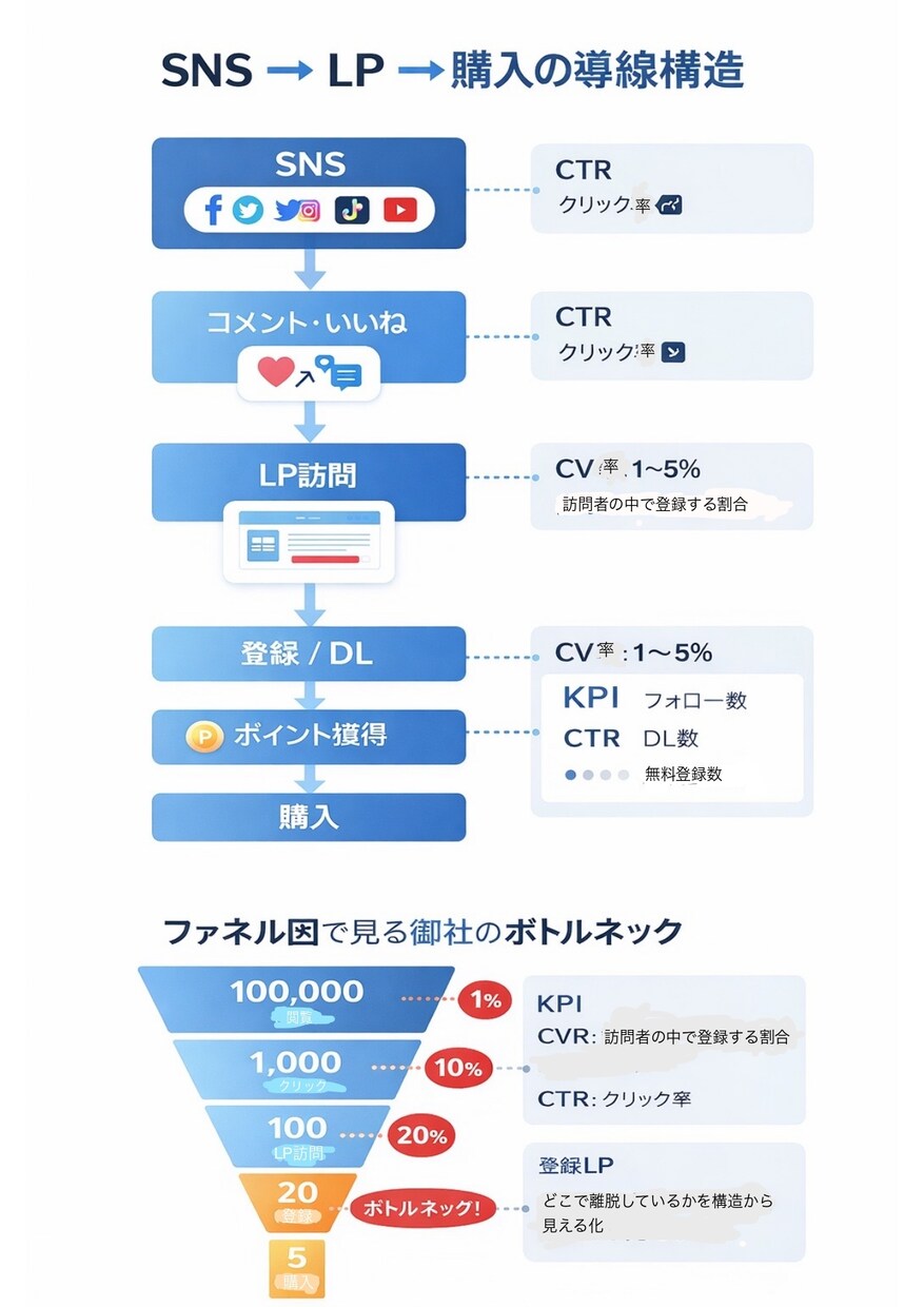 売上が伸びない原因を構造で特定します 売上はセンスではなく構造で決まる イメージ1