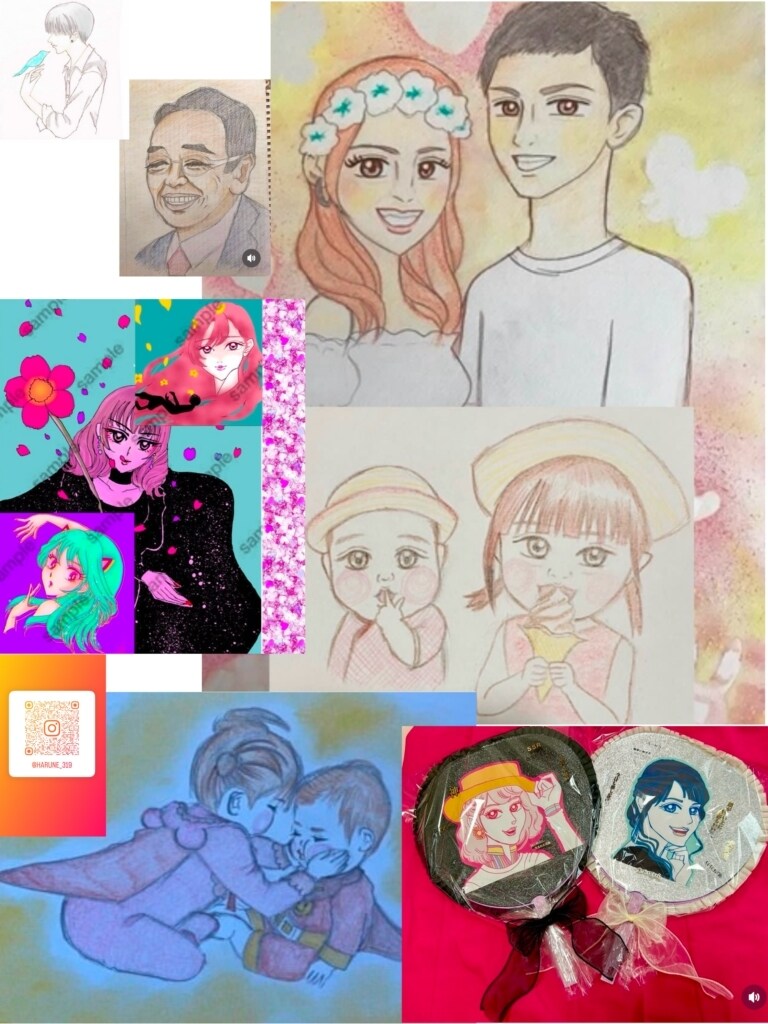 オリジナルイラスト承ります アイコンイラスト・似顔絵・ウェルカムボードなど♡（要相談） イメージ4