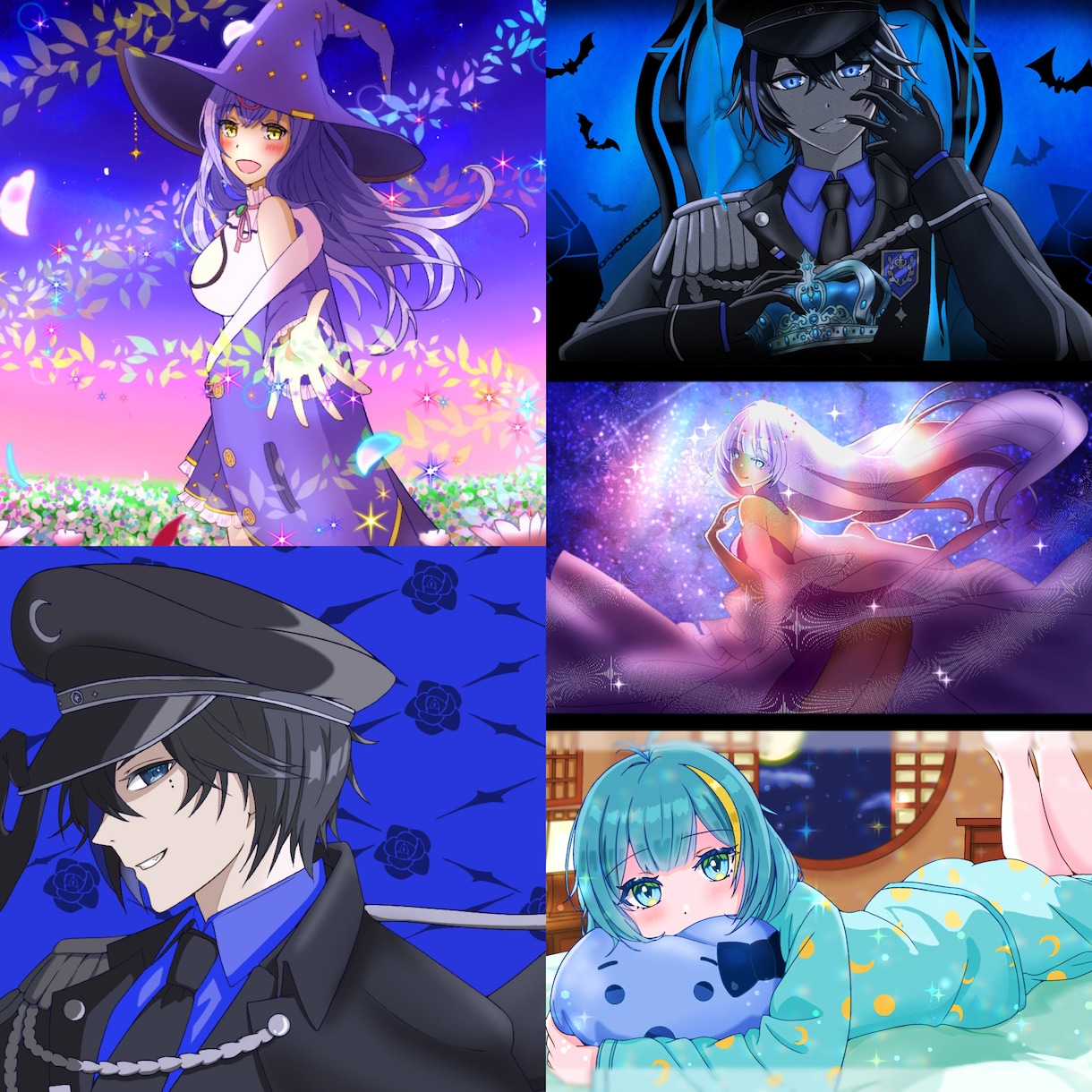 Vtuber・IRIAM・配信者のイラスト描きます ◆アイコン・立ち絵・１枚絵・サムネイルその他対応✨ イメージ5