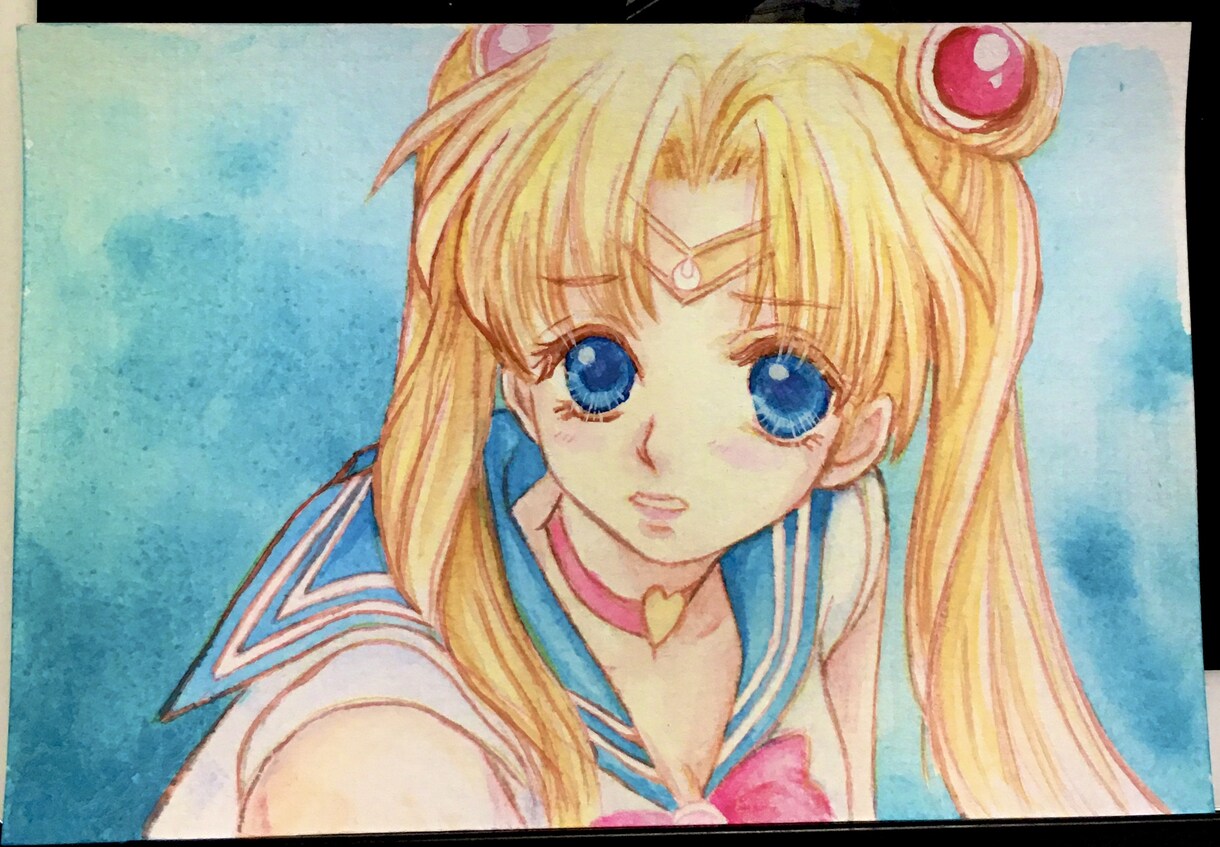 アナログイラスト(基本サイズは葉書)お描きします 個人鑑賞用やプレゼント用にイラストが欲しい方に イメージ9
