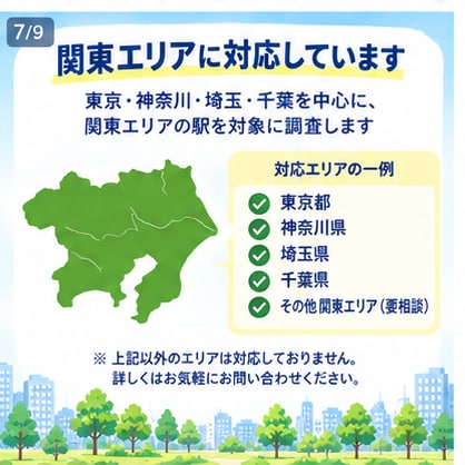 住みやすい駅を生活施設から紹介します 日頃使うチェーンや公共施設がまとまった駅を紹介します イメージ6