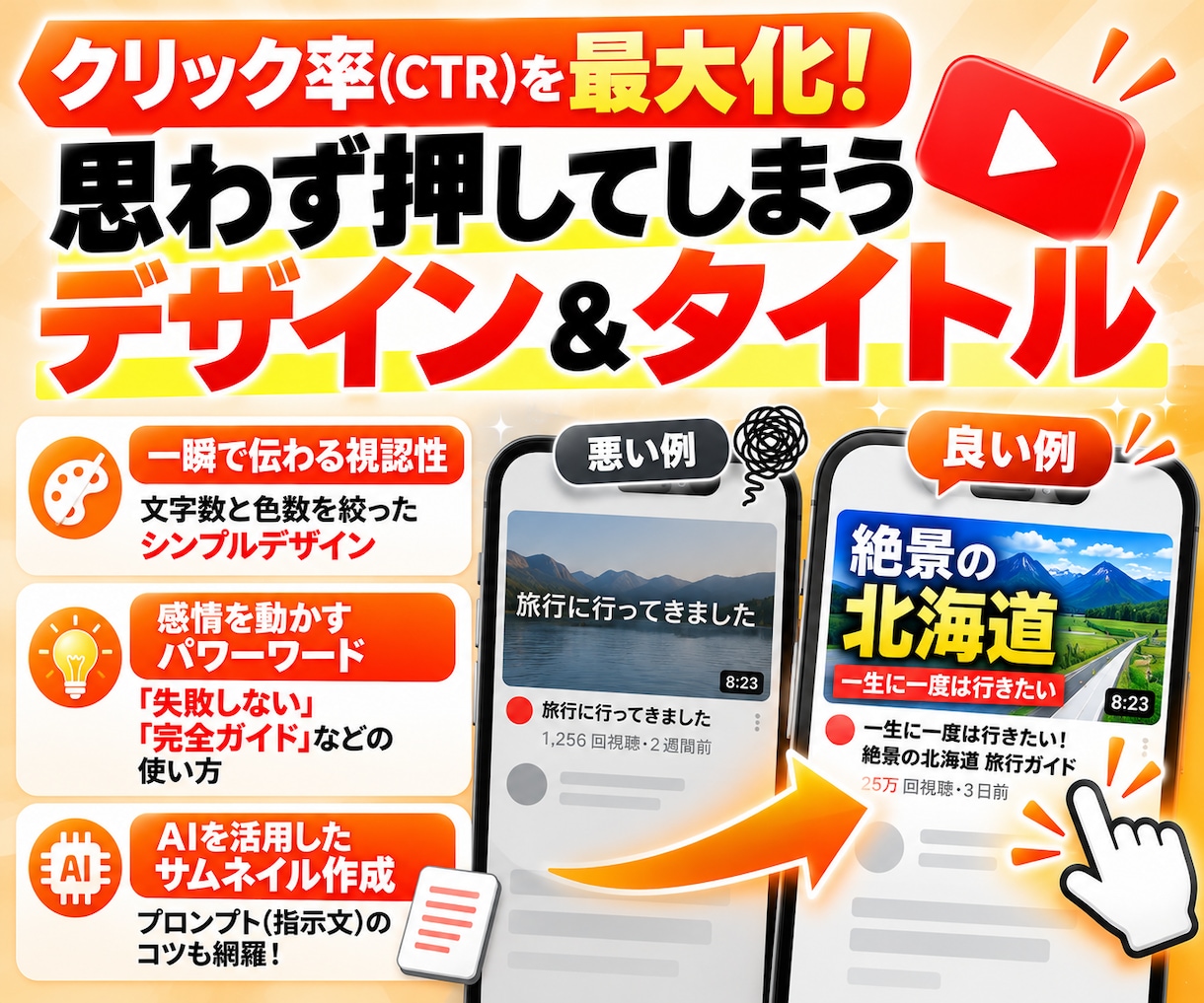 初心者でも簡単！YouTubeでの勝ち方を教えます 知識ゼロからYouTubeで伸びる秘訣を徹底解説！ イメージ6