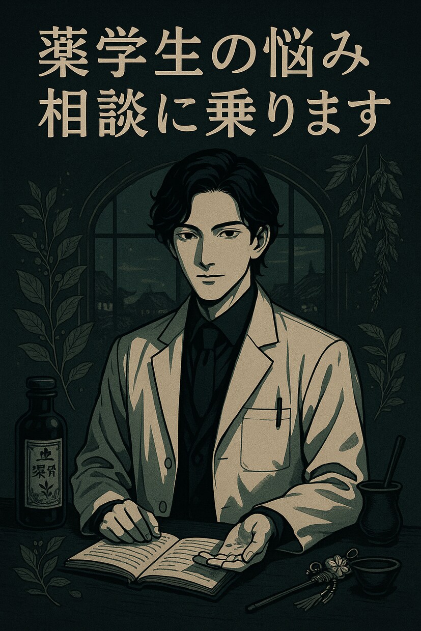 薬学生の悩み相談に乗ります 現役病院薬剤師がやさしくお答えします イメージ1