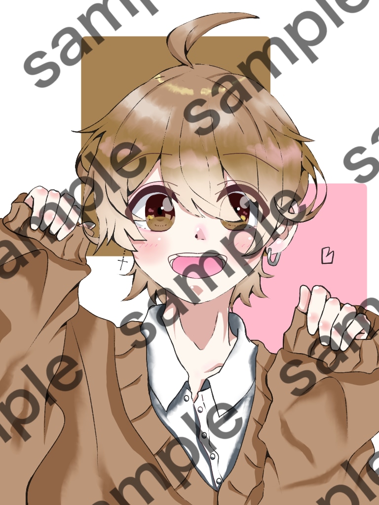 SNSアイコンに使えるイラスト描きます SNSのアイコンにかわいいイラストを使いたい方へ イメージ3