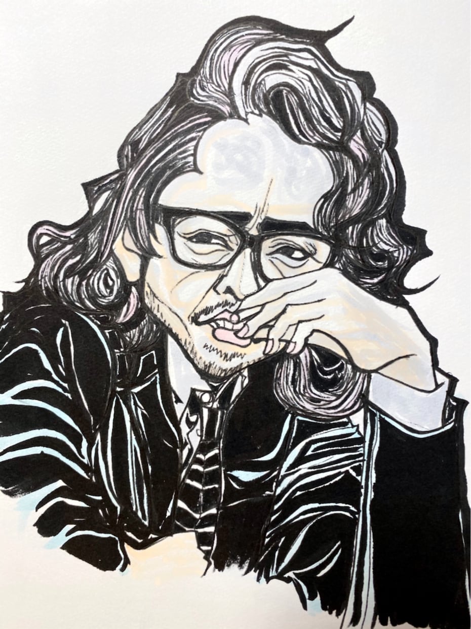 昭和レトロ切り絵風な心のこもった似顔絵描きます 私の似顔絵には愛と心だけは詰まっております！！！！！！！！！ イメージ4