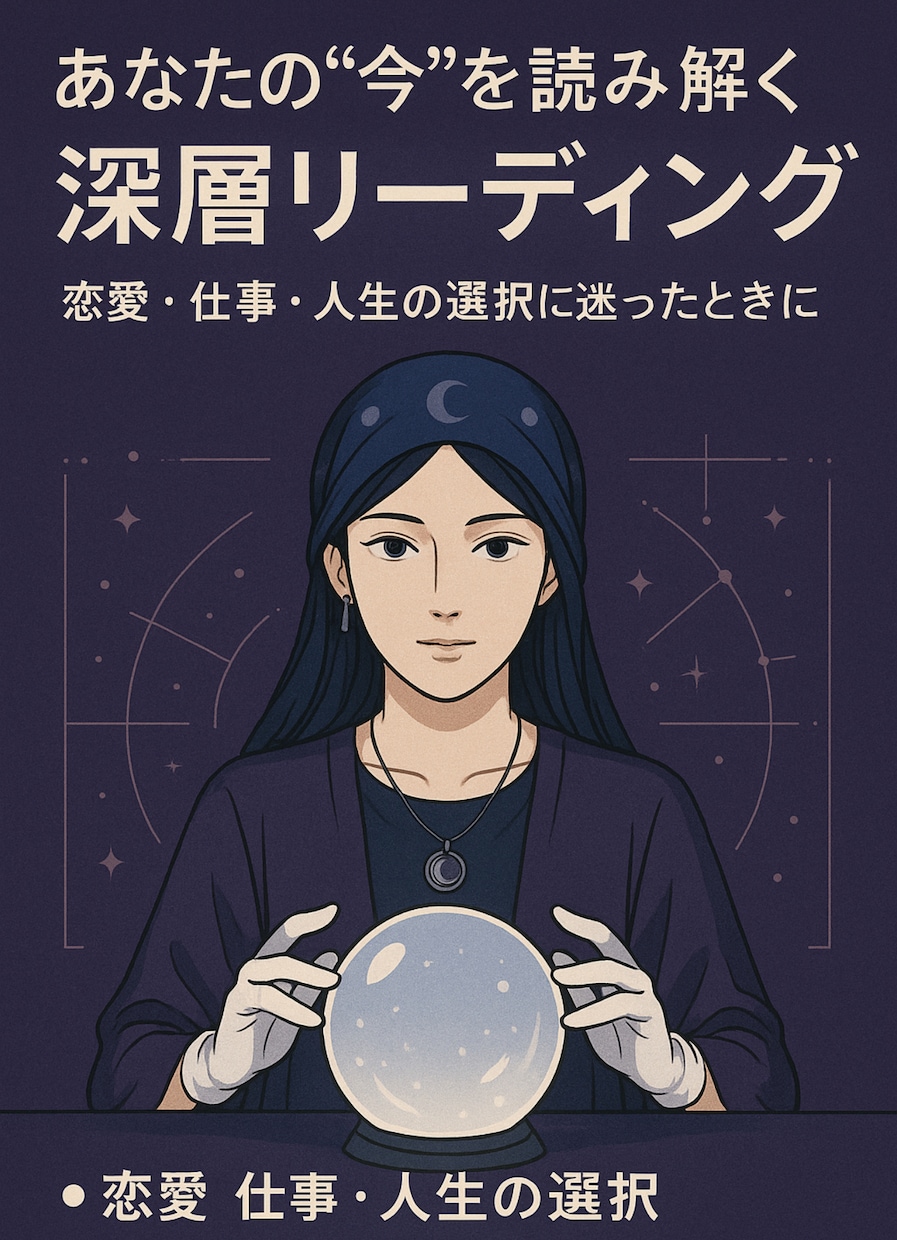あなたの適正な仕事を読み解きます 見通すのは未来ではなく、“あなたの無意識” イメージ1
