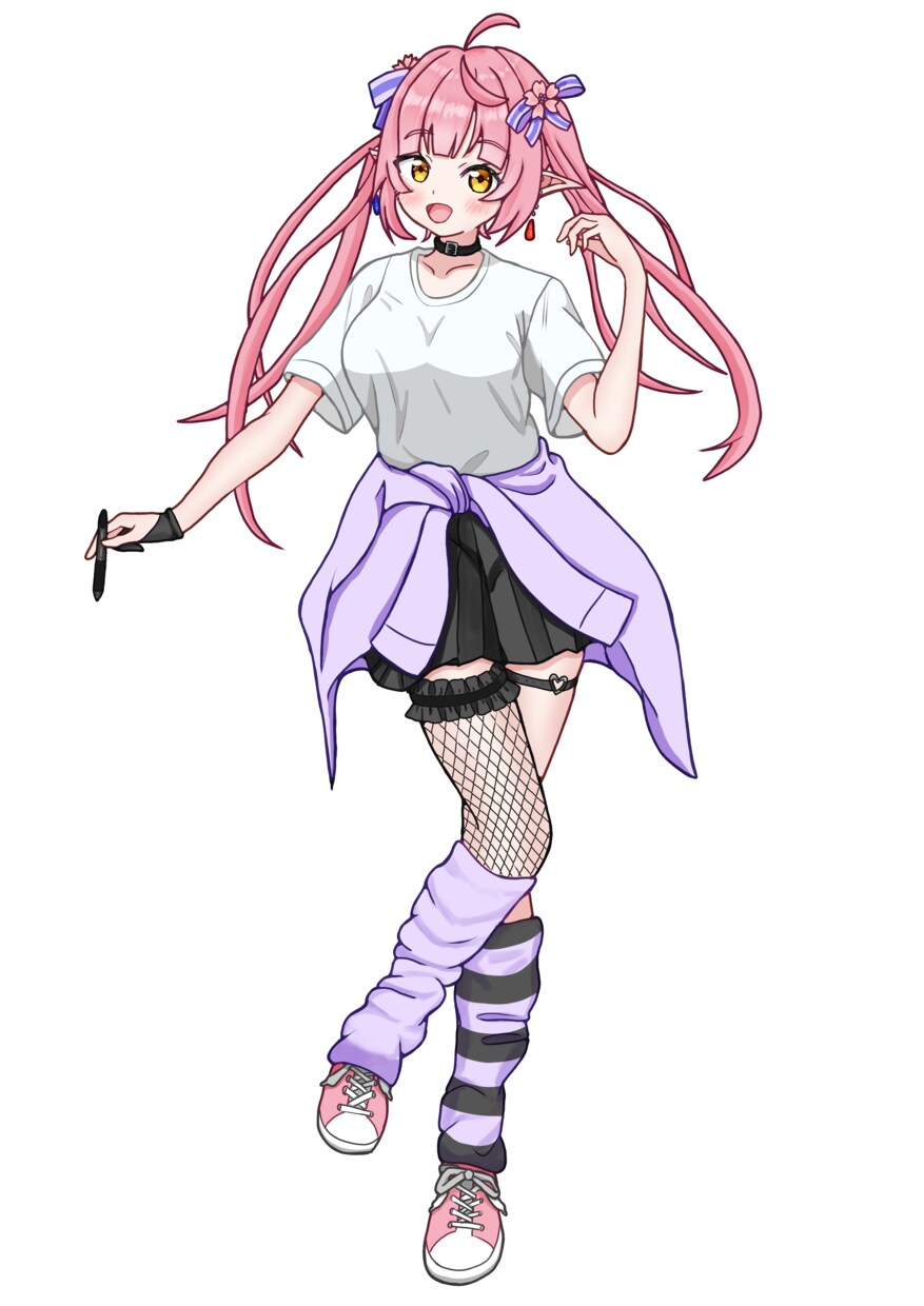 一枚絵ご依頼承ります。ます 女の子キャラクターが得意です。 イメージ1