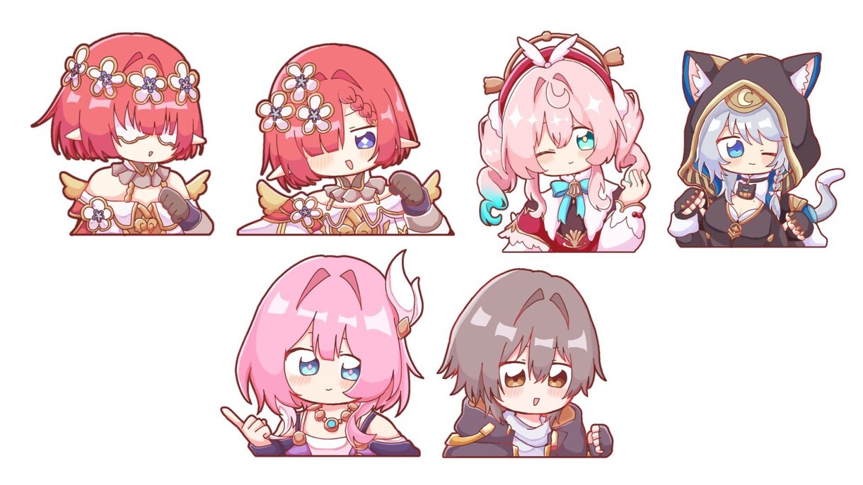 3L・夢OK！もちもち可愛くデフォルメ化します どんなキャラクターも、小さく可愛く「もちかわ」デフォルメ化！ イメージ3