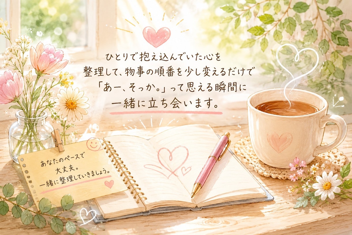 ひとりぼっちのこころをほぐします 絡みついた重たい心も、一緒にぼちぼちほどいていこ イメージ1