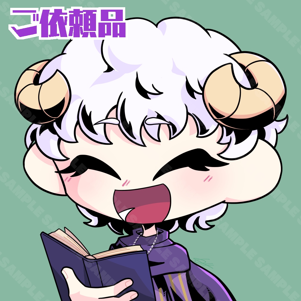 ポップなデフォルメ！アイコン描きます 【商用利用可】被りたくないあなたへ！個性派アイコンで魅力UP イメージ7