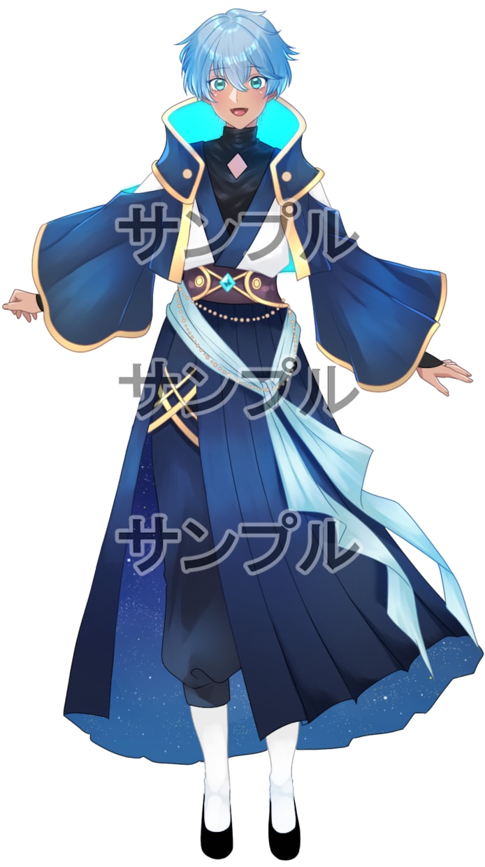 イラスト描きます 配信用立ち絵、Live2Dモデル、プレゼントイラスト等 イメージ2