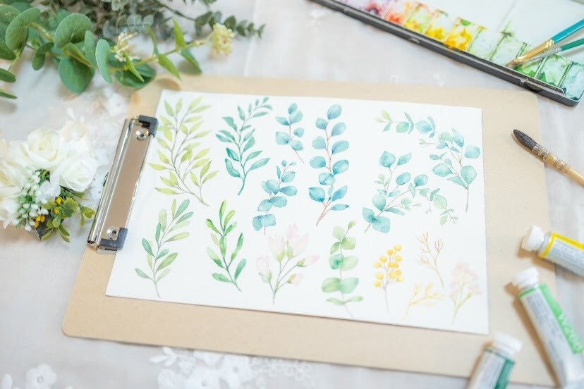 水彩画で植物のイラストを程よくリアルに描きます 〜丁寧なヒアリング〜 温かく優しいタッチが得意です♪ イメージ8