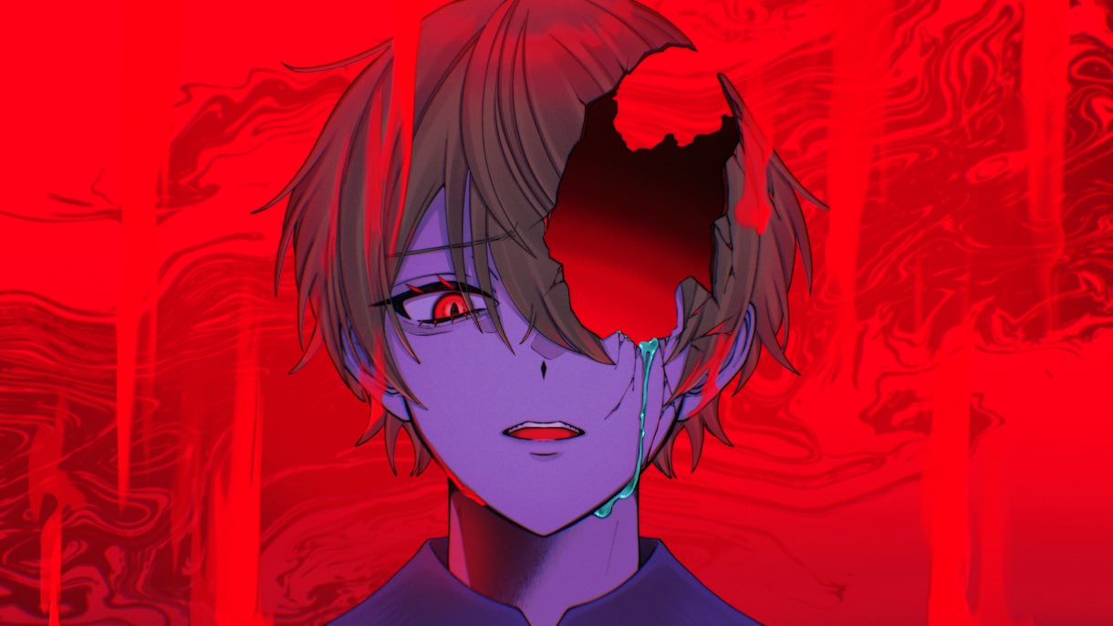 歌ってみたや実況配信などの動画用イラストを描きます 動画の顔となるサムネイラスト制作 イメージ4