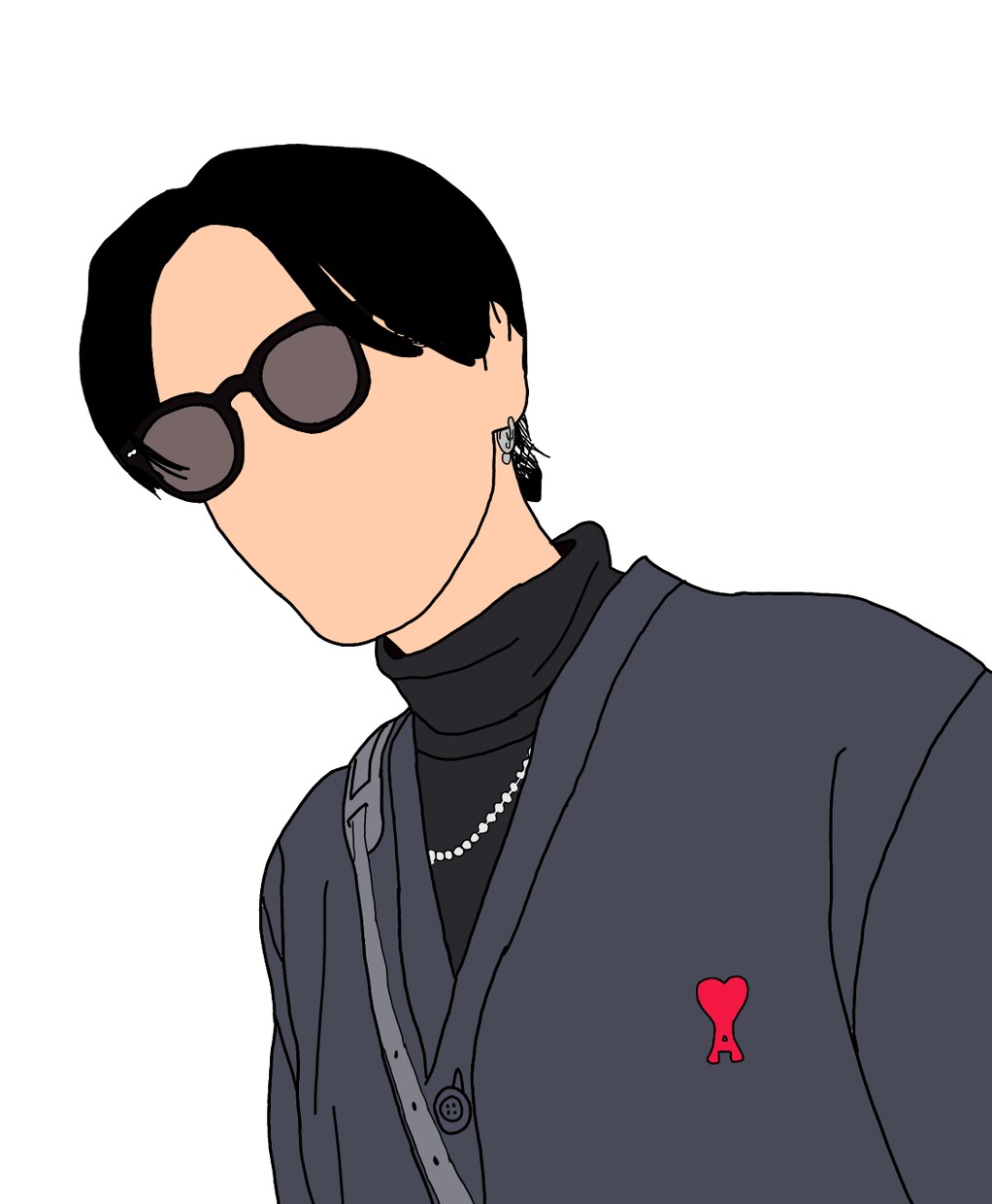顔なしイラスト描きます 画像を送ってくれたらなんでも描きます！！ イメージ4
