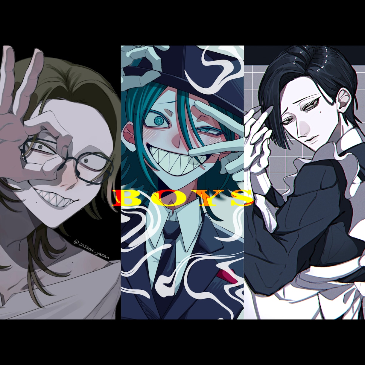 SNSアイコン始めイラスト全般お描きいたします 人目を引くイラストをお描きします。 イメージ3
