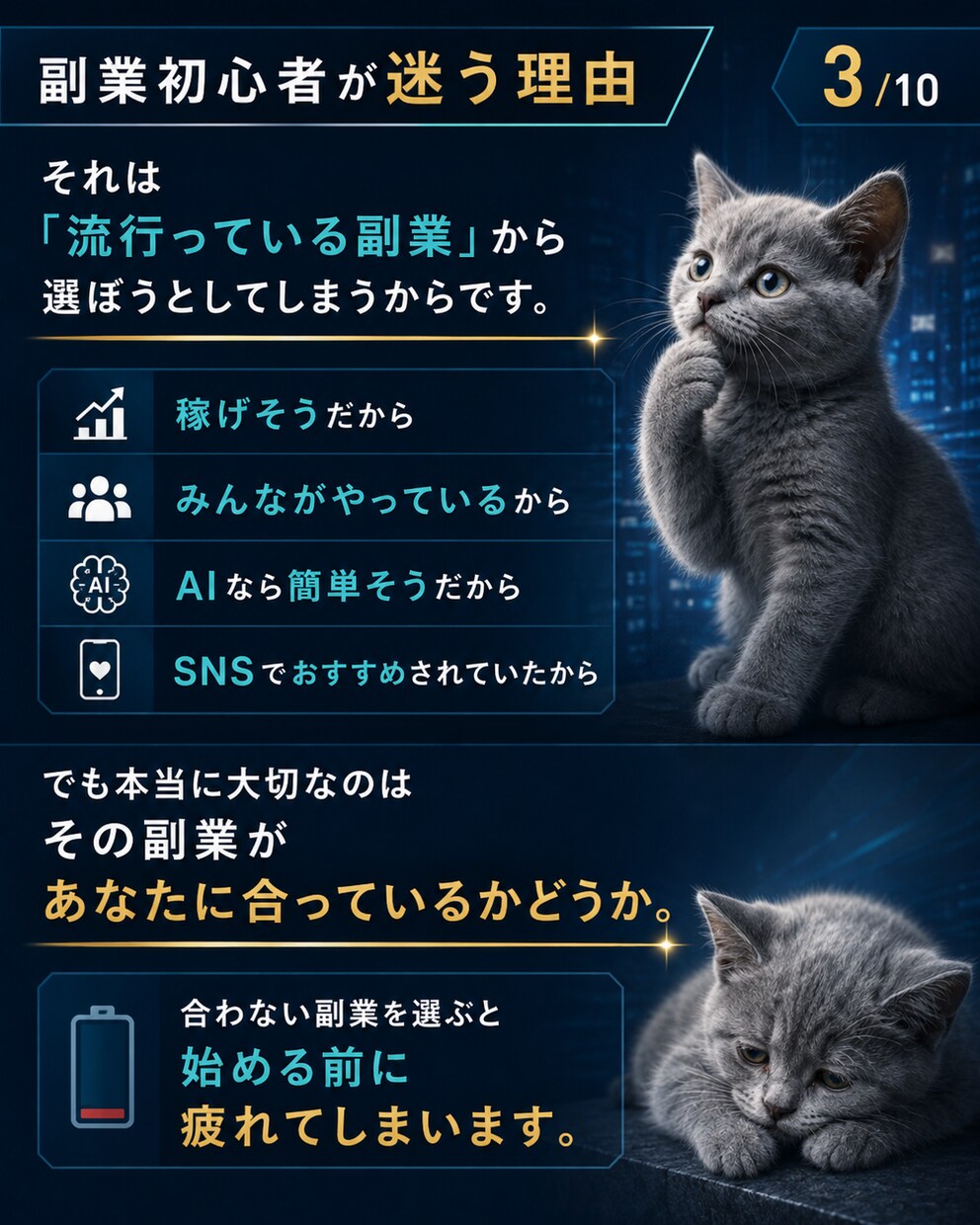 副業迷子をAI診断で卒業させます 性格別診断×ロードマップで最初の一歩へ イメージ6