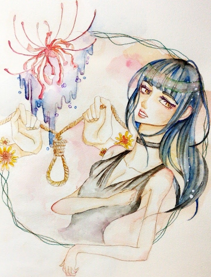アナログ水彩イラストを描きます 水彩でイラスト描きます。アイコン、似顔絵など イメージ3