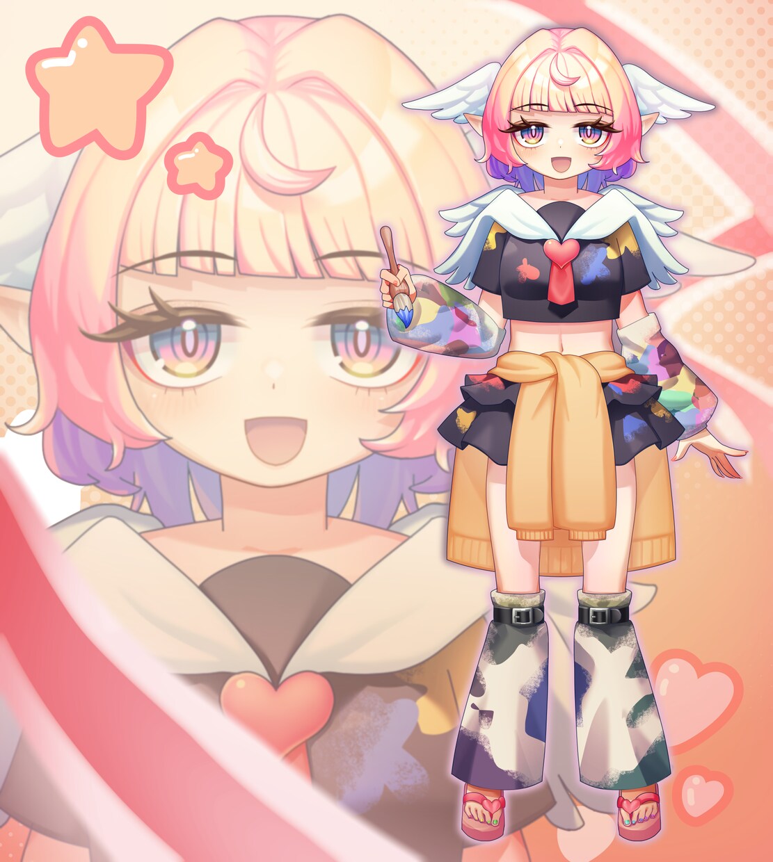 キャラクターの立ち絵を制作します 配信活動や創作キャラ、SNS用素材等で立ち絵が必要な方へ イメージ6