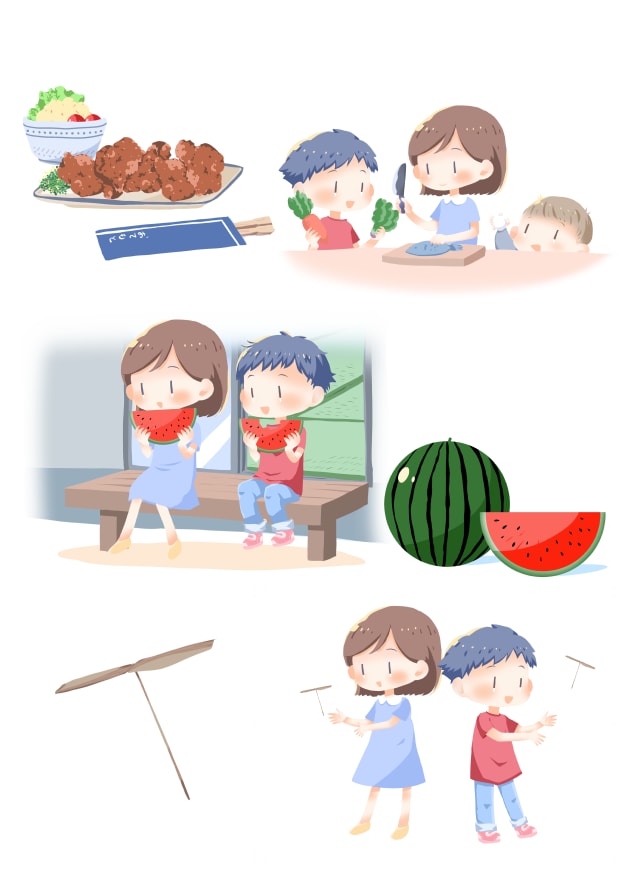 商用利用OK！かわいい絵柄の広告漫画を描きます パンフレットや広告等に！幅広い年代の方に好かれる絵柄です。 イメージ9