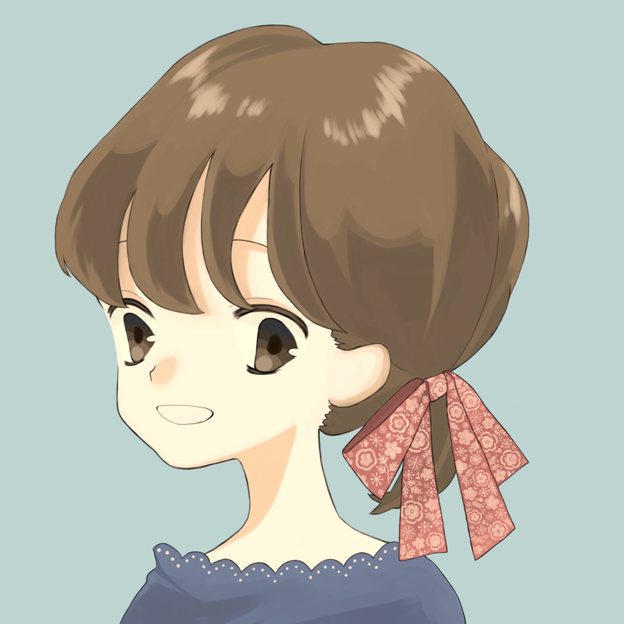 アイコンイラストお描きします 女の子、たべもののイラストが得意です！ イメージ5