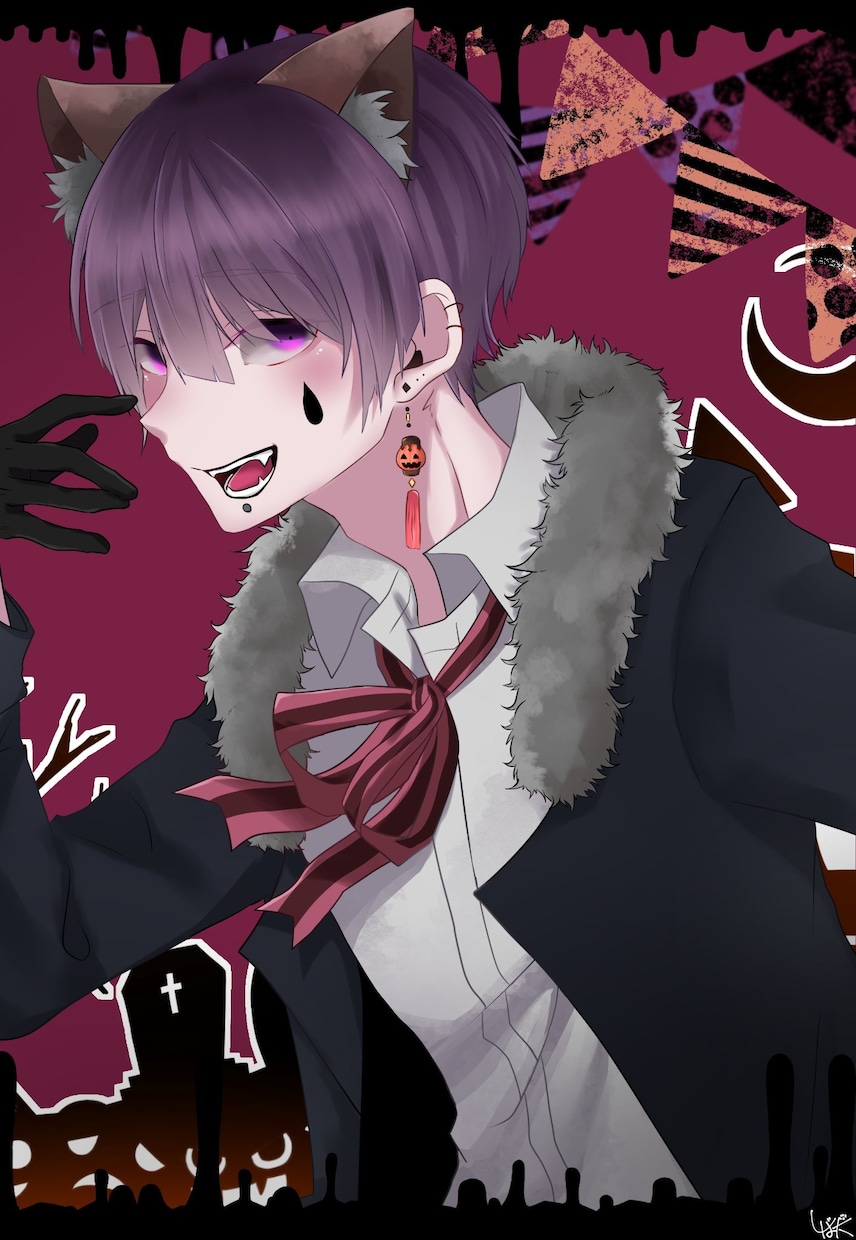 SNSのアイコン等作成致します アイコンやサムネ、グッズ用イラストなどのご依頼受付致します！ イメージ7