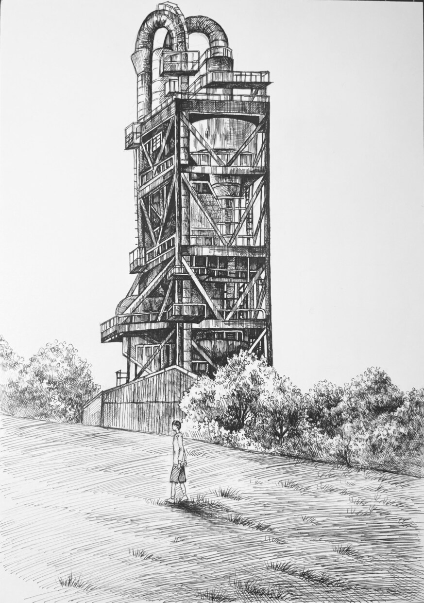 水彩、ペン画、色鉛筆アナログ画材で風景画を描きます 心に染みるような絵を描かせていただきたいと思います。 イメージ4