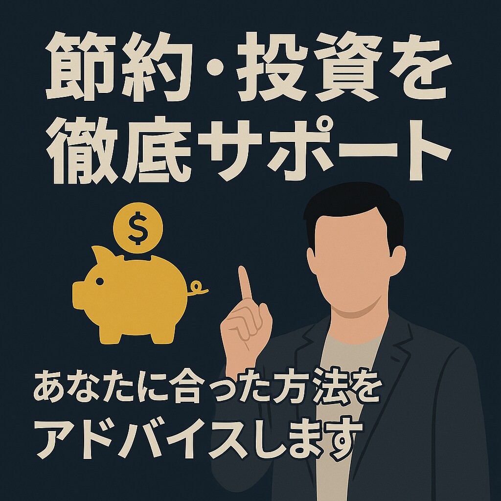 節約と投資で人生逆転サポート！ます 節約と投資で未来を変えるアドバイス イメージ1